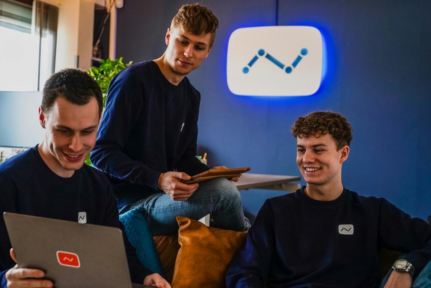 Erfolgreiches Finanzteam bei der strategischen Planung